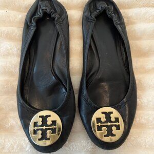 Black Tory Burch Reva Flats